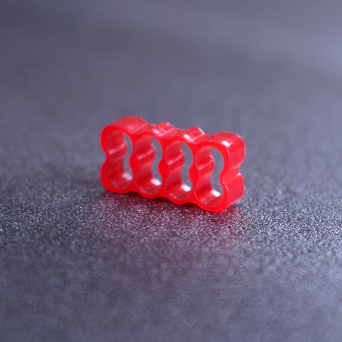 Red S-J Cable Combs 8pin – Sleeving-Japan