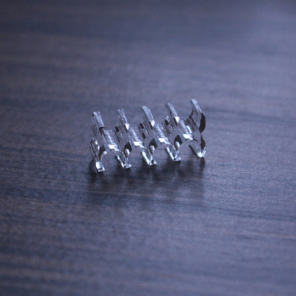 Crystal S-J Open Cable Combs 8pin